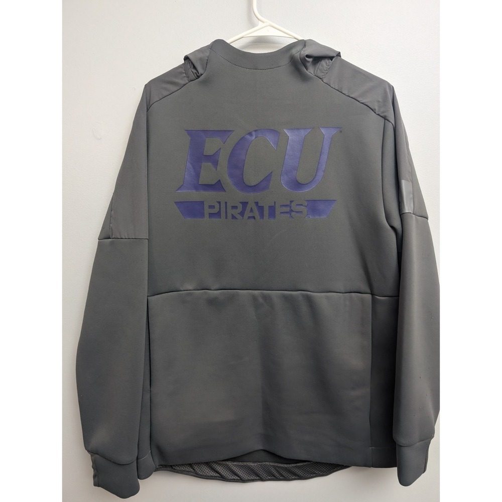 D1 East Carolina‎ ECU Adidas Hoodie Mens M Gray